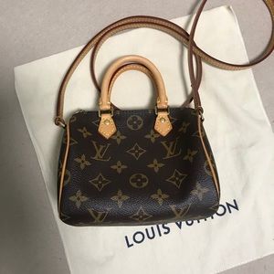 Authentic Louis Vuitton speedy nano